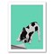 Bulldog Turning Paper by Coco De Paris Frame  - Americanflat